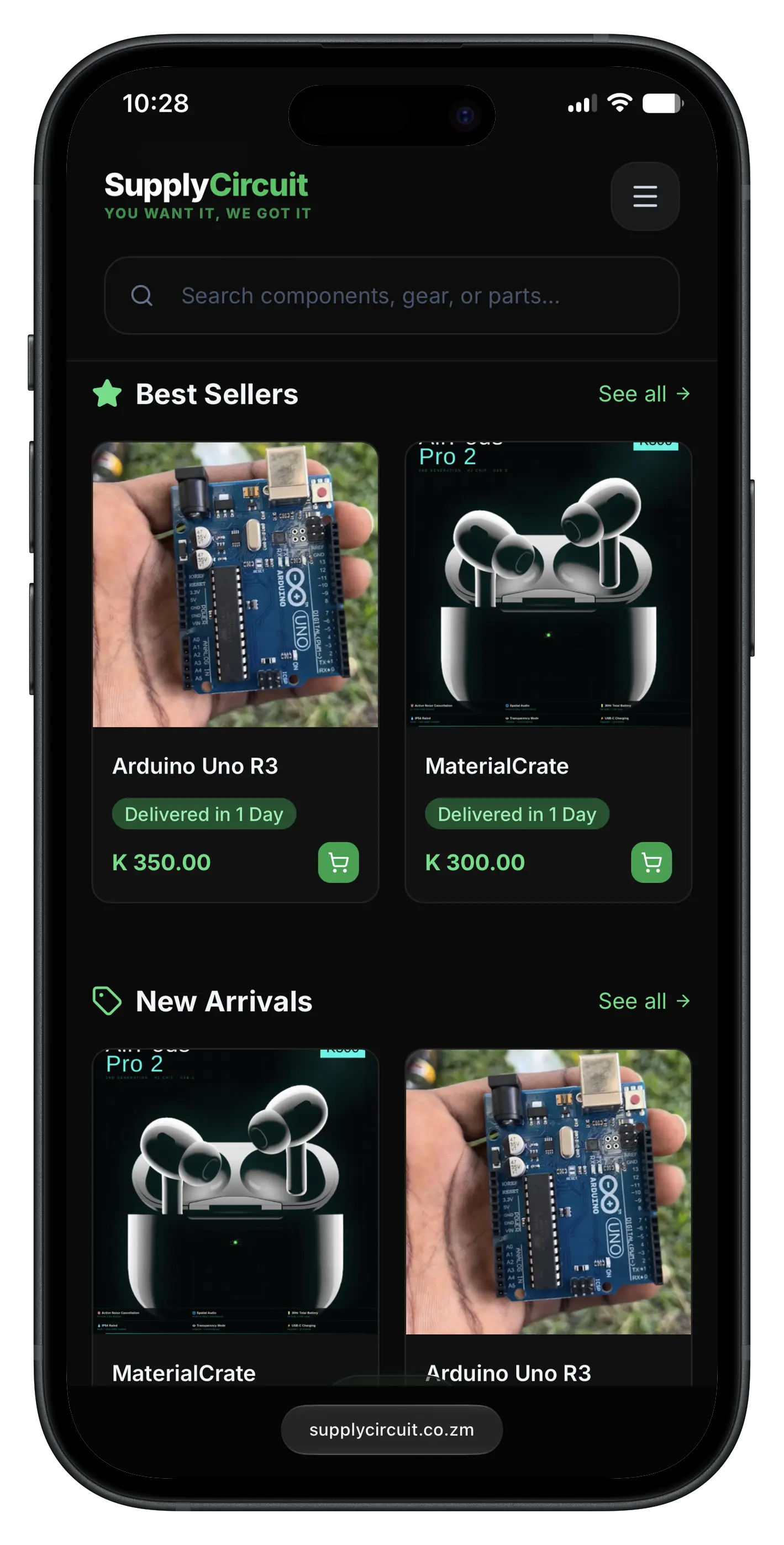 Supply Circuit product listing