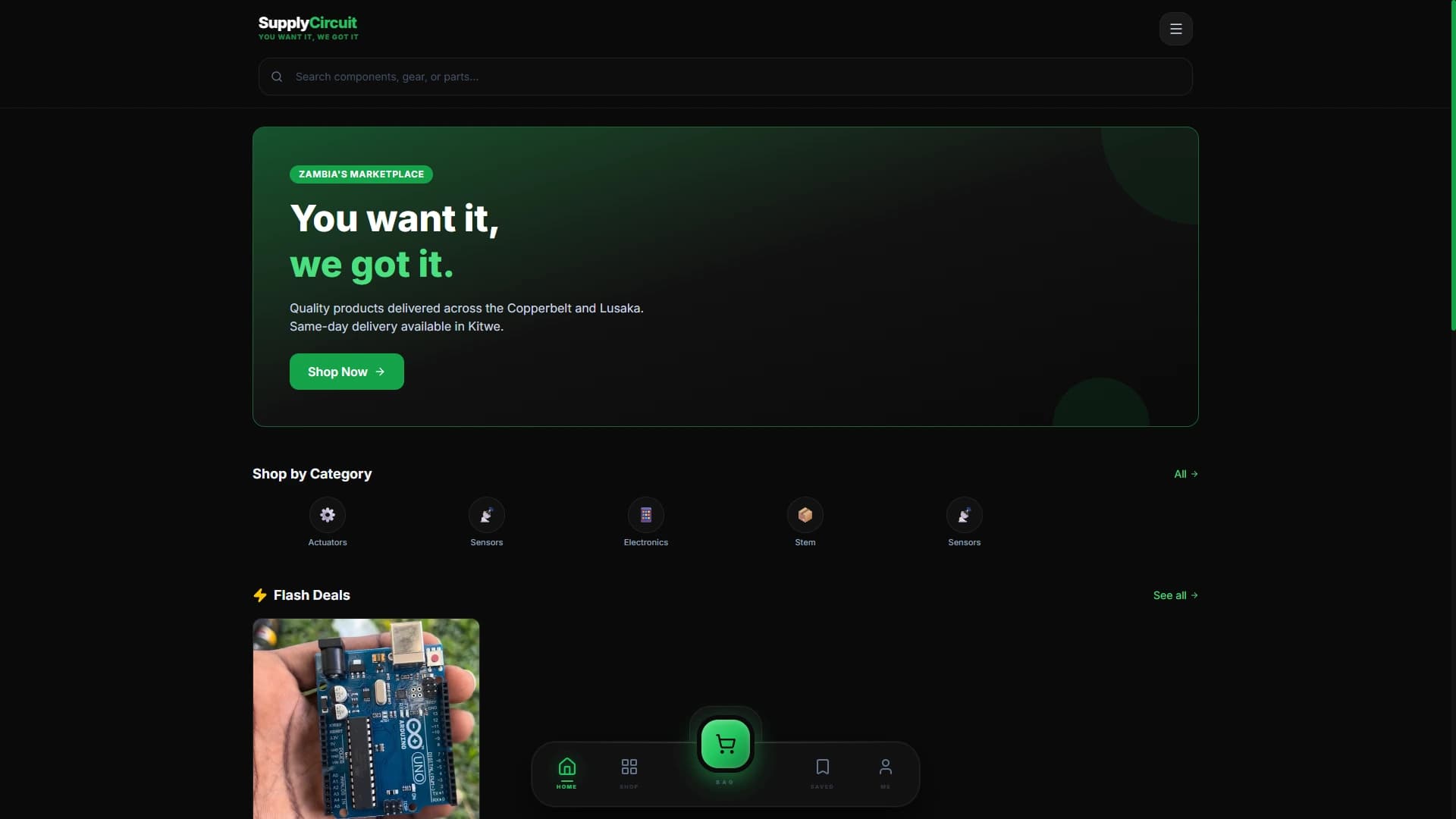 Supply Circuit screenshot